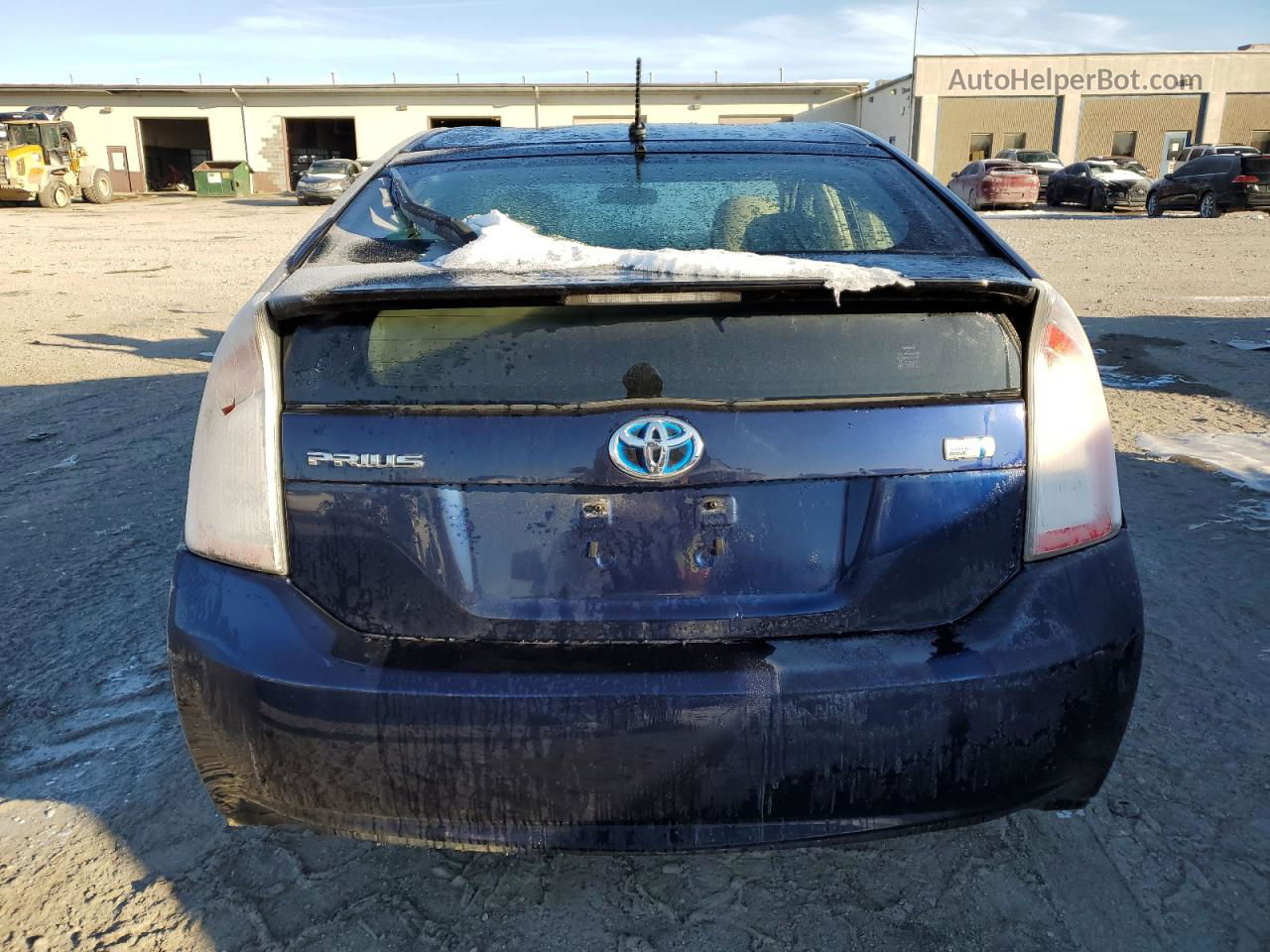 2013 Toyota Prius  Синий vin: JTDKN3DU1D1707309