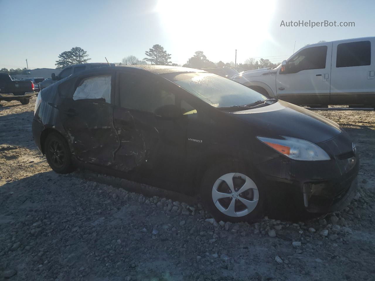 2013 Toyota Prius  Black vin: JTDKN3DU1D1734753