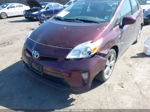 2013 Toyota Prius Three Se Purple vin: JTDKN3DU1D5580411