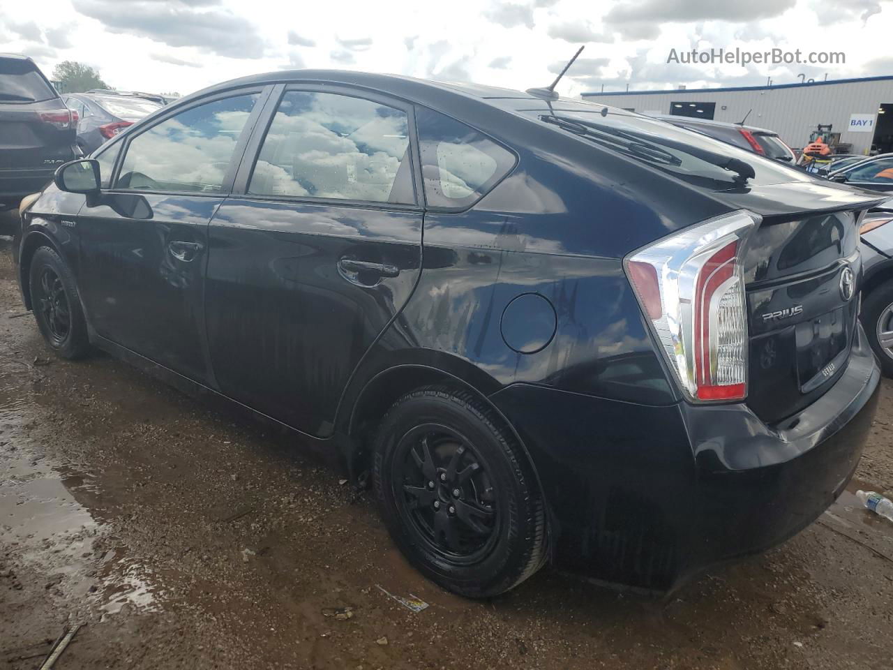 2013 Toyota Prius  Черный vin: JTDKN3DU1D5590226