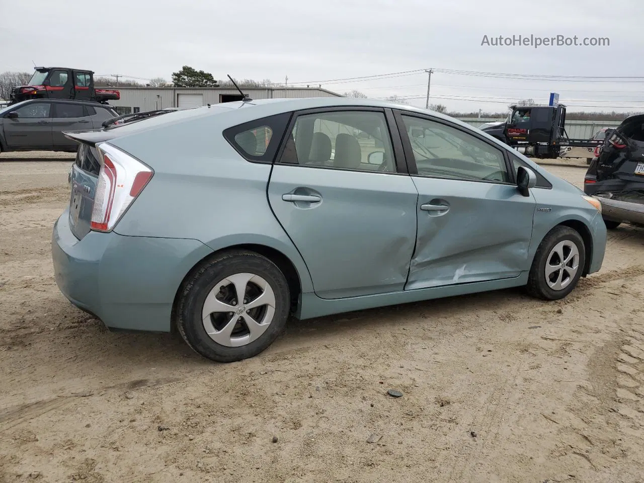 2013 Toyota Prius  Синий vin: JTDKN3DU1D5598861