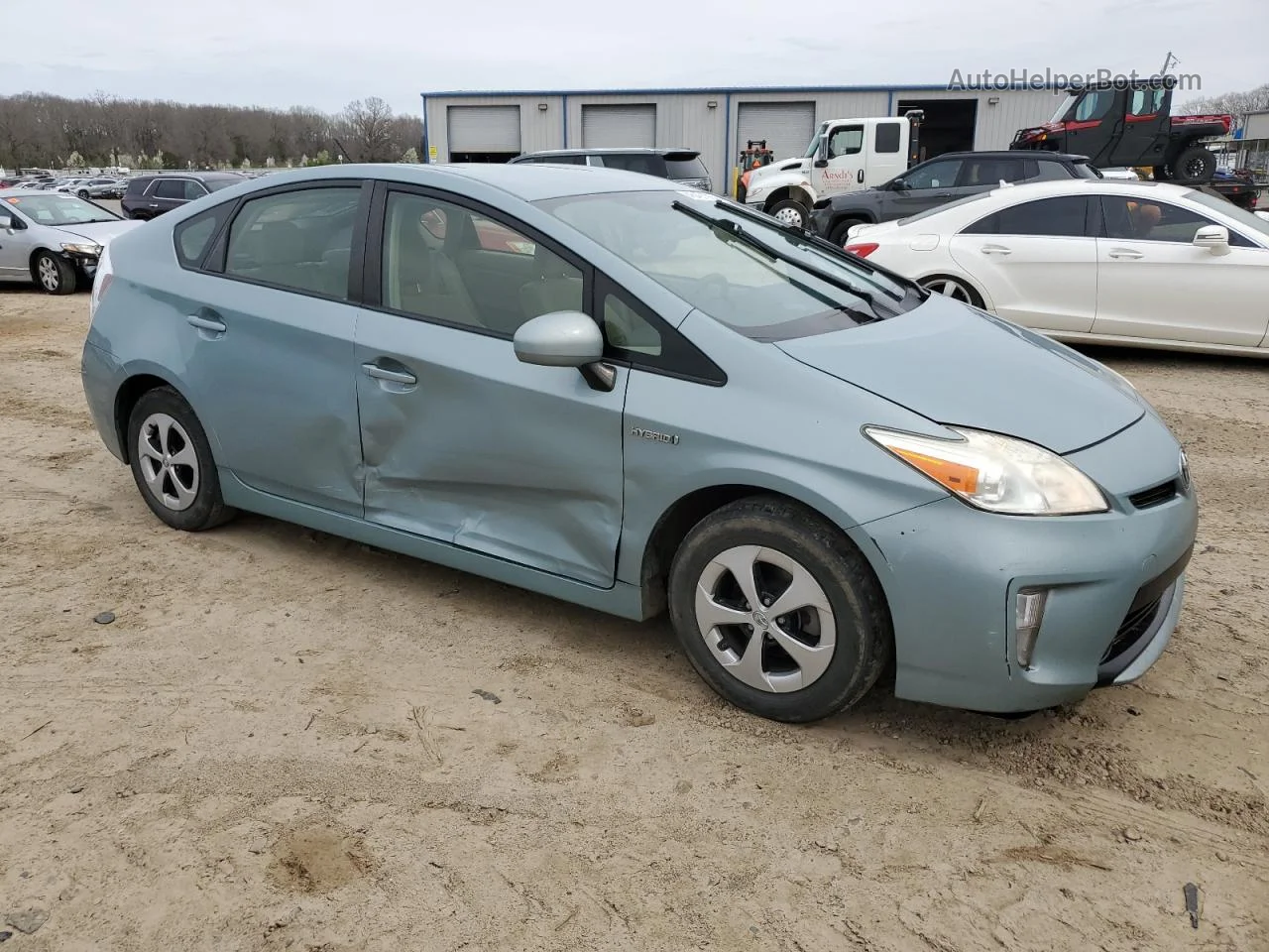 2013 Toyota Prius  Blue vin: JTDKN3DU1D5598861