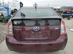 2013 Toyota Prius  Burgundy vin: JTDKN3DU1D5604819