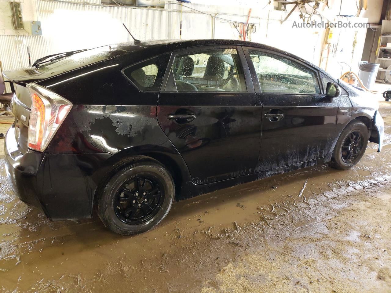 2013 Toyota Prius  Черный vin: JTDKN3DU1D5631597