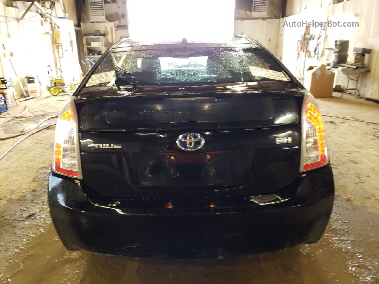 2013 Toyota Prius  Black vin: JTDKN3DU1D5631597