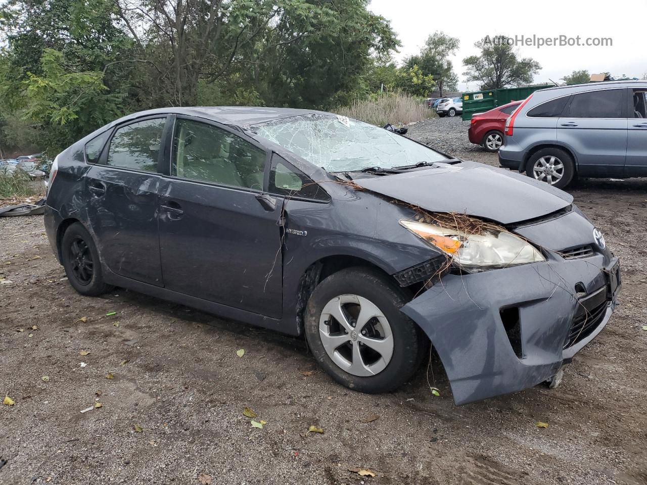 2013 Toyota Prius  Charcoal vin: JTDKN3DU1D5632717