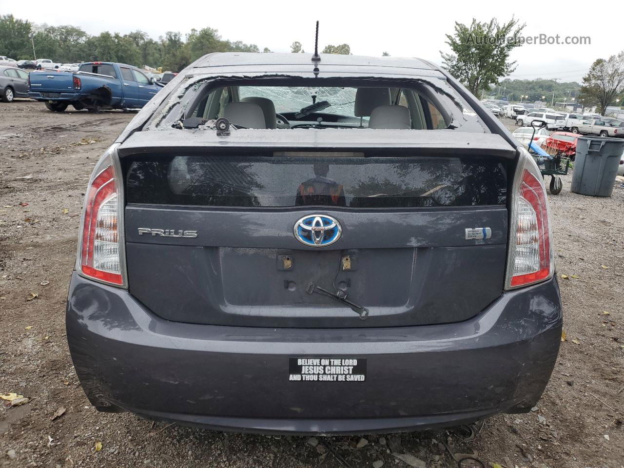 2013 Toyota Prius  Charcoal vin: JTDKN3DU1D5632717