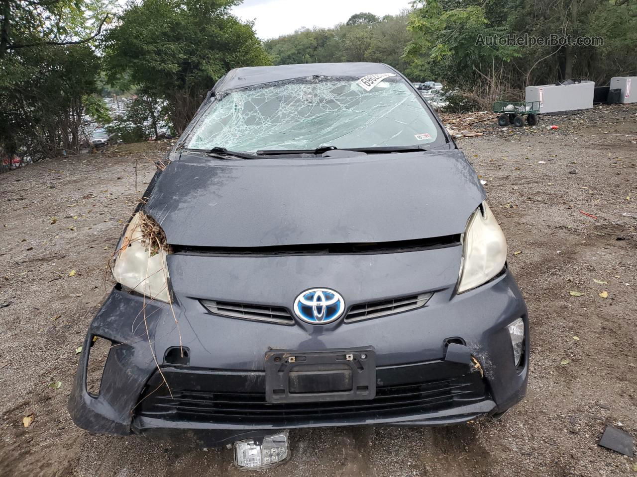 2013 Toyota Prius  Charcoal vin: JTDKN3DU1D5632717