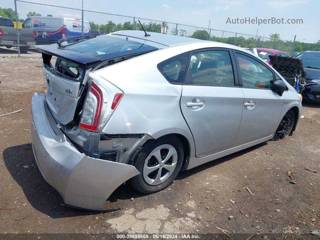 2013 Toyota Prius Two Silver vin: JTDKN3DU1D5663966