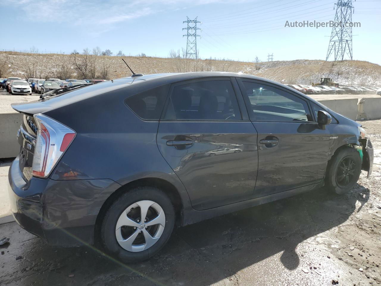 2013 Toyota Prius  Charcoal vin: JTDKN3DU1D5669220