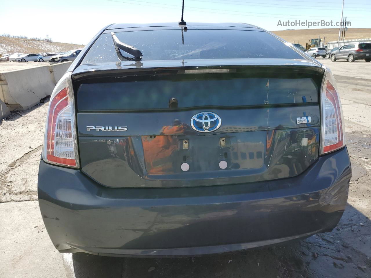 2013 Toyota Prius  Charcoal vin: JTDKN3DU1D5669220