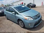 2013 Toyota Prius Two Light Blue vin: JTDKN3DU1D5684722