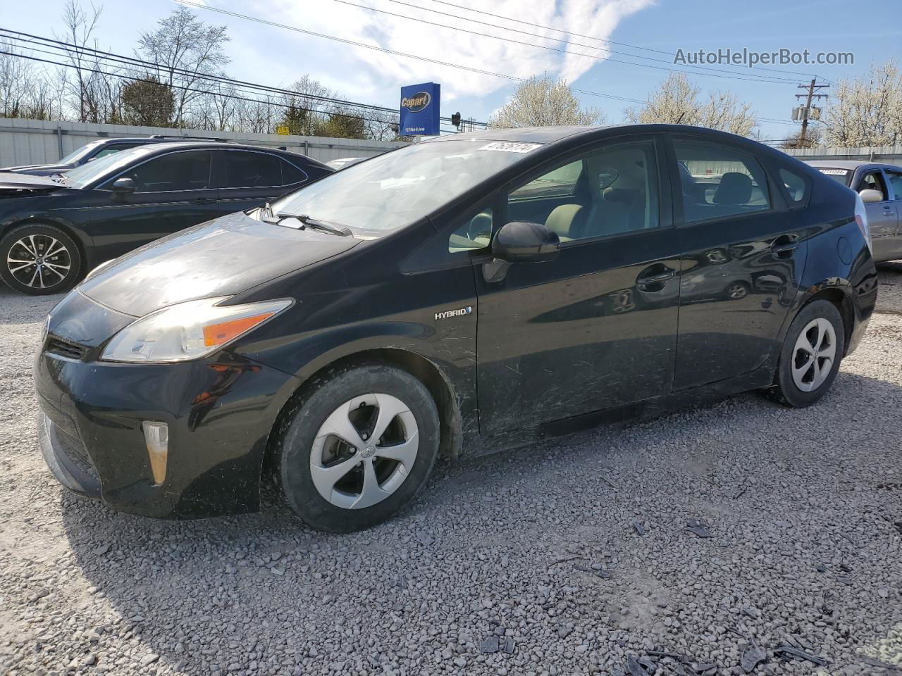 2014 Toyota Prius  Black vin: JTDKN3DU1E1750484