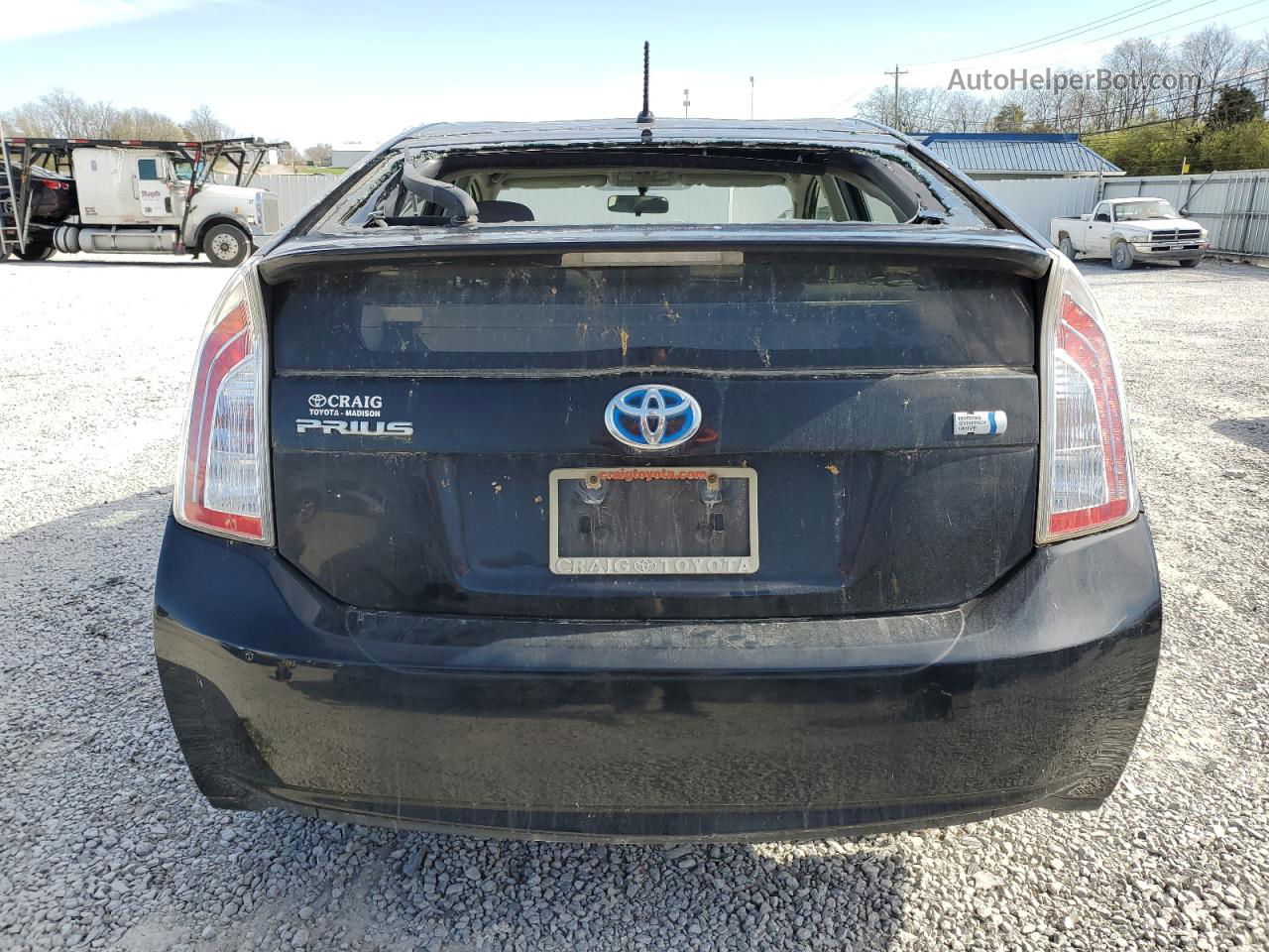 2014 Toyota Prius  Black vin: JTDKN3DU1E1750484