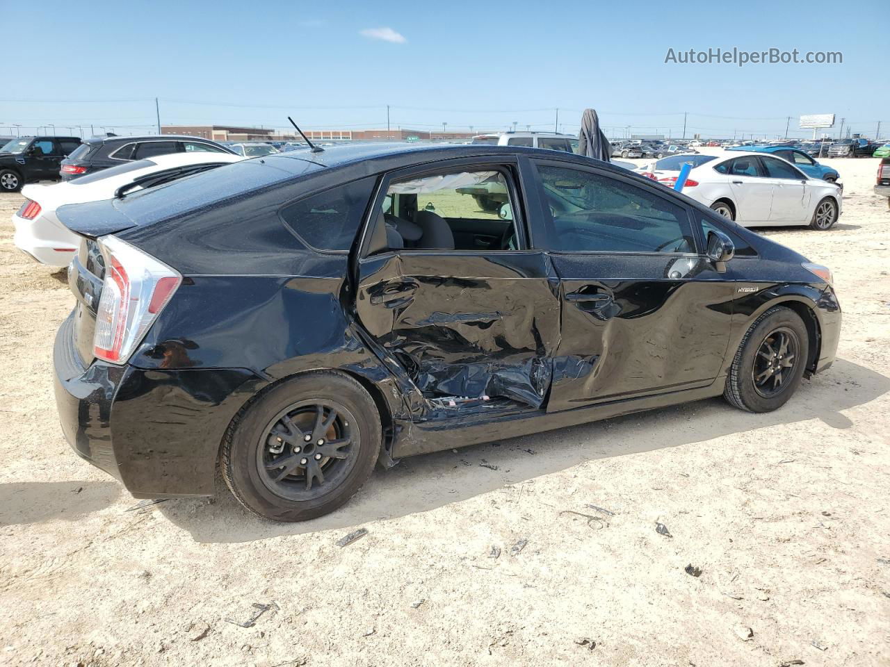 2014 Toyota Prius  Черный vin: JTDKN3DU1E1758231