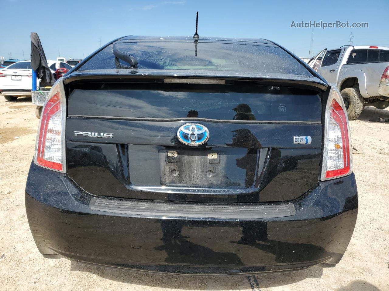 2014 Toyota Prius  Черный vin: JTDKN3DU1E1758231