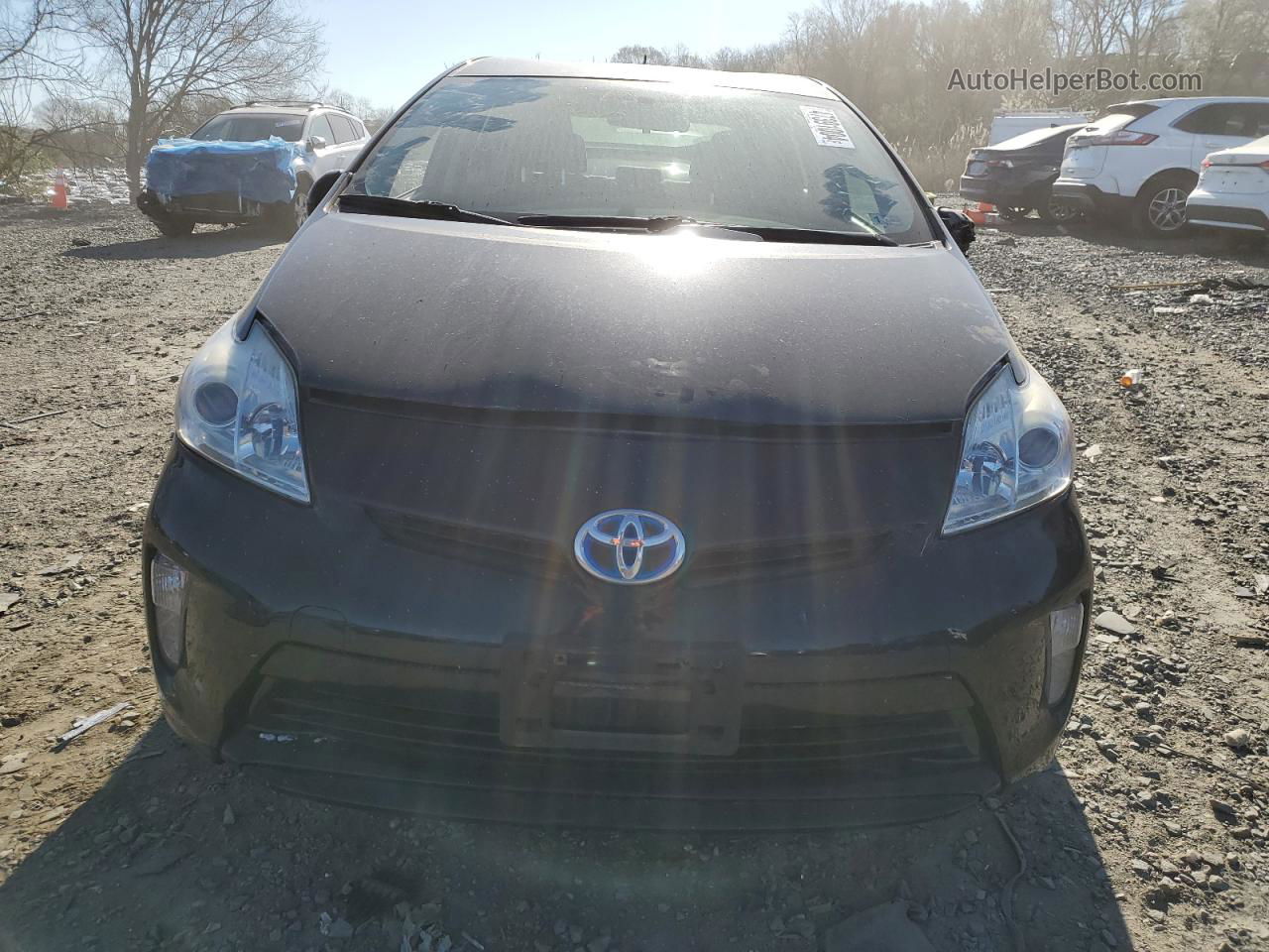 2015 Toyota Prius  Черный vin: JTDKN3DU1F0438012