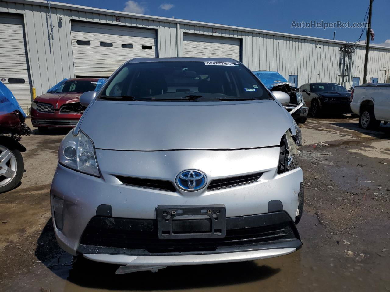 2013 Toyota Prius  Silver vin: JTDKN3DU2A0126158