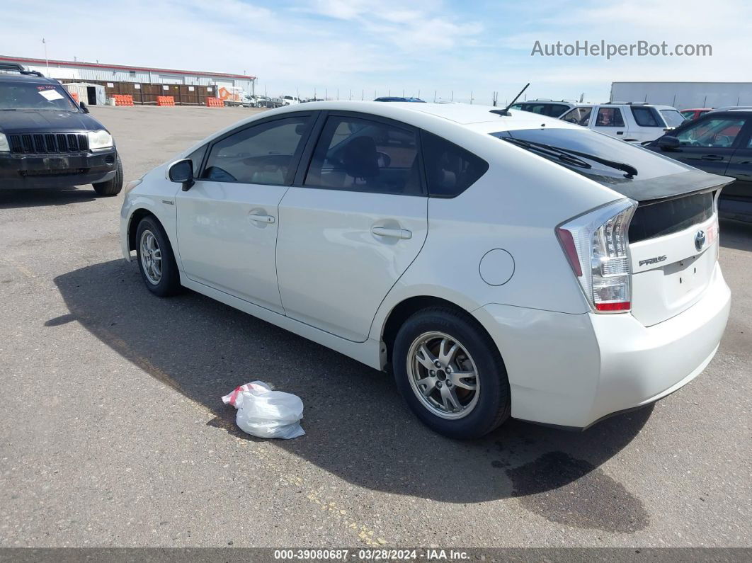 2011 Toyota Prius Four Белый vin: JTDKN3DU2B1370453