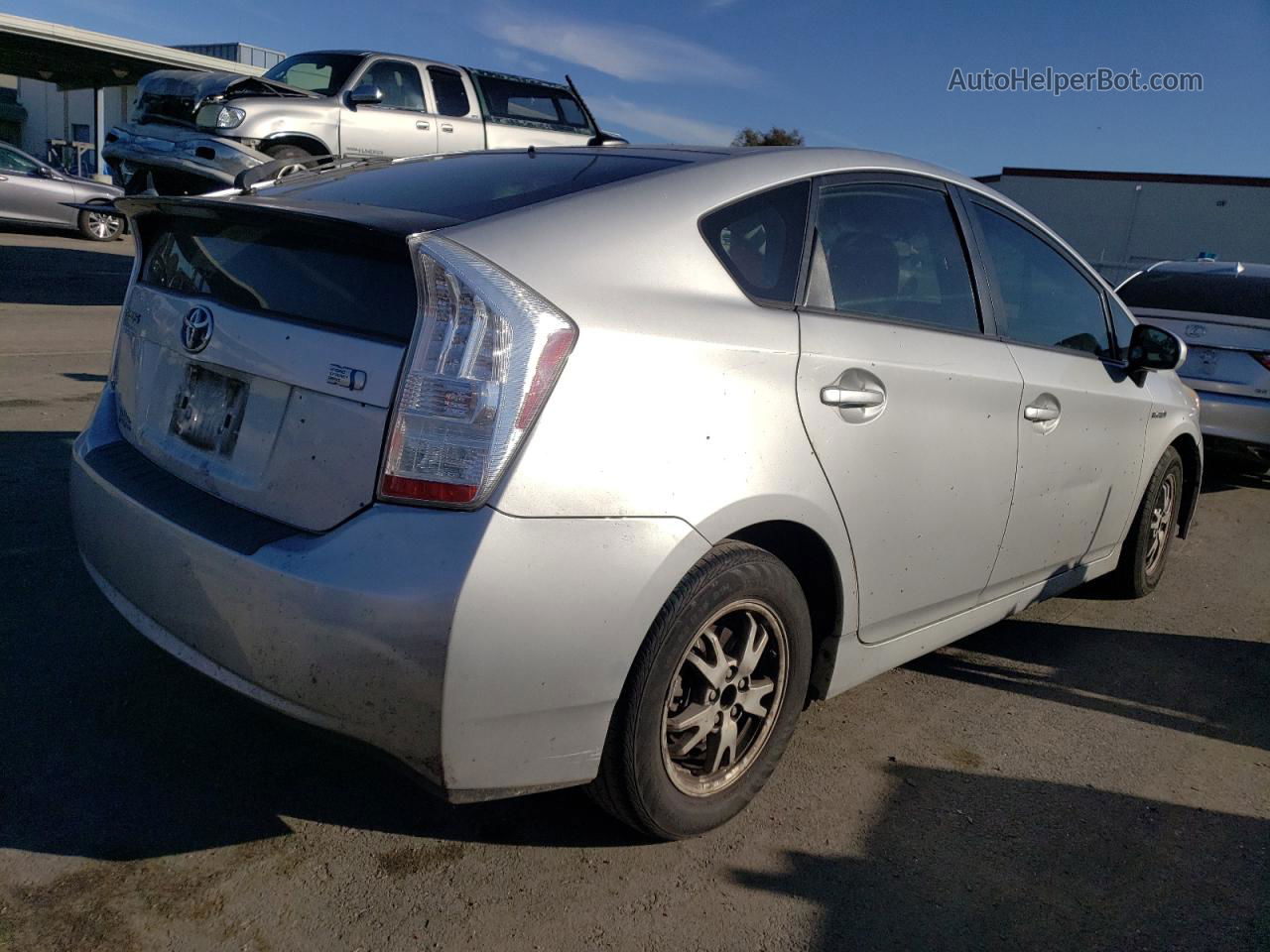 2011 Toyota Prius  Silver vin: JTDKN3DU2B1458306