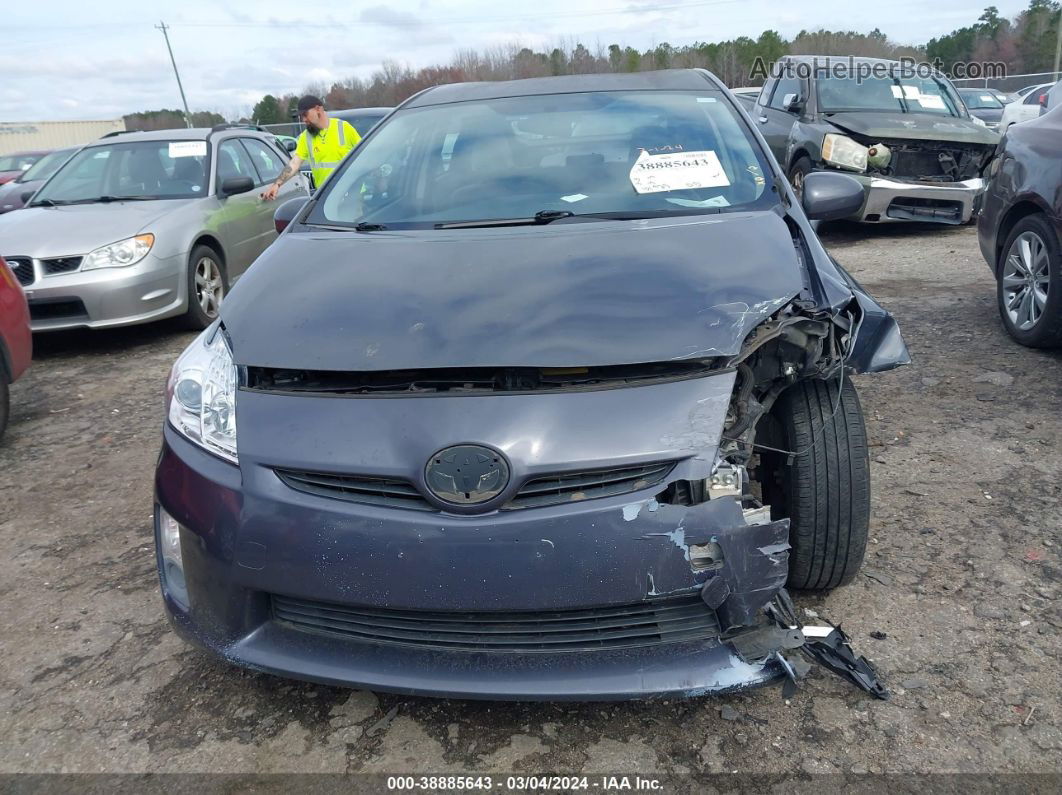 2011 Toyota Prius Two Gray vin: JTDKN3DU2B5365777