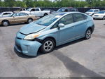 2012 Toyota Prius Three Light Blue vin: JTDKN3DU2C1492750