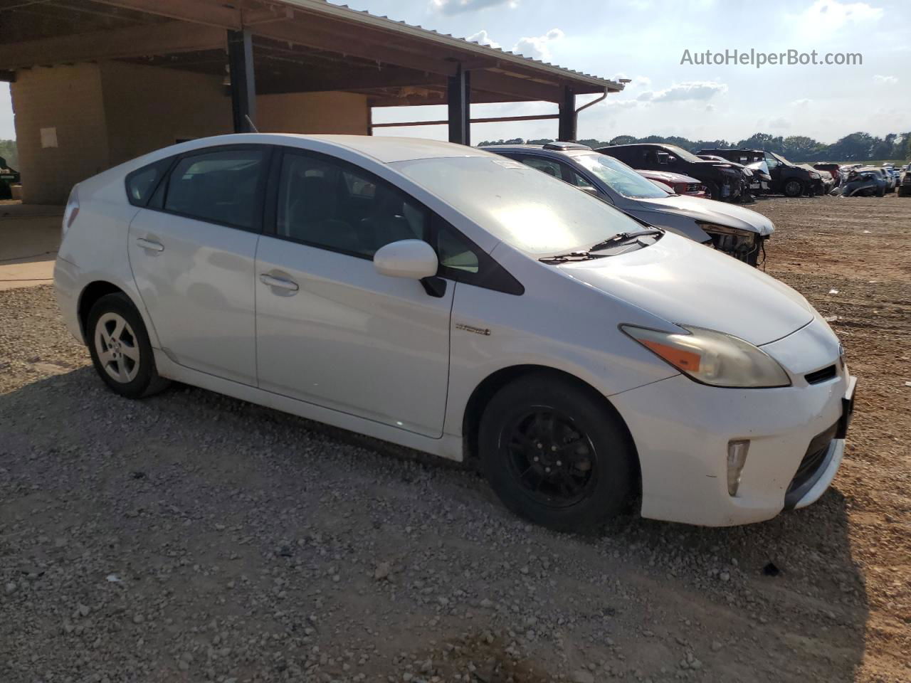 2012 Toyota Prius  White vin: JTDKN3DU2C1529375