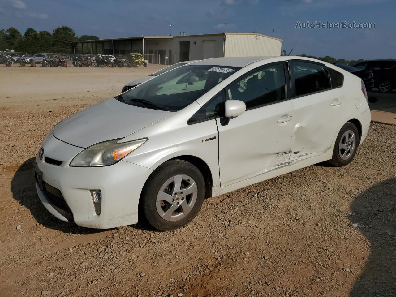 2012 Toyota Prius  White vin: JTDKN3DU2C1529375