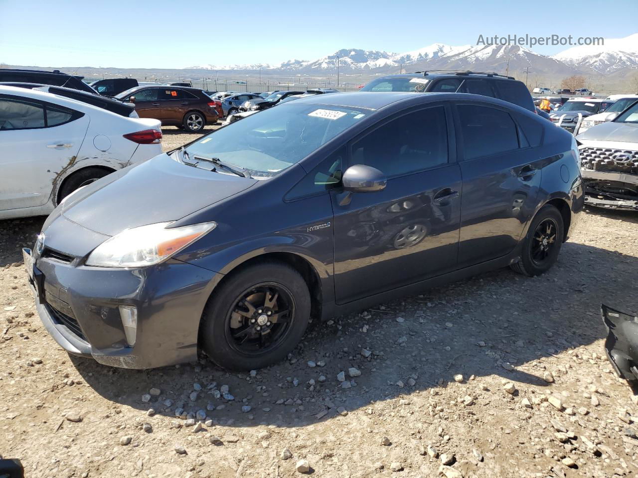 2012 Toyota Prius  Gray vin: JTDKN3DU2C1532390