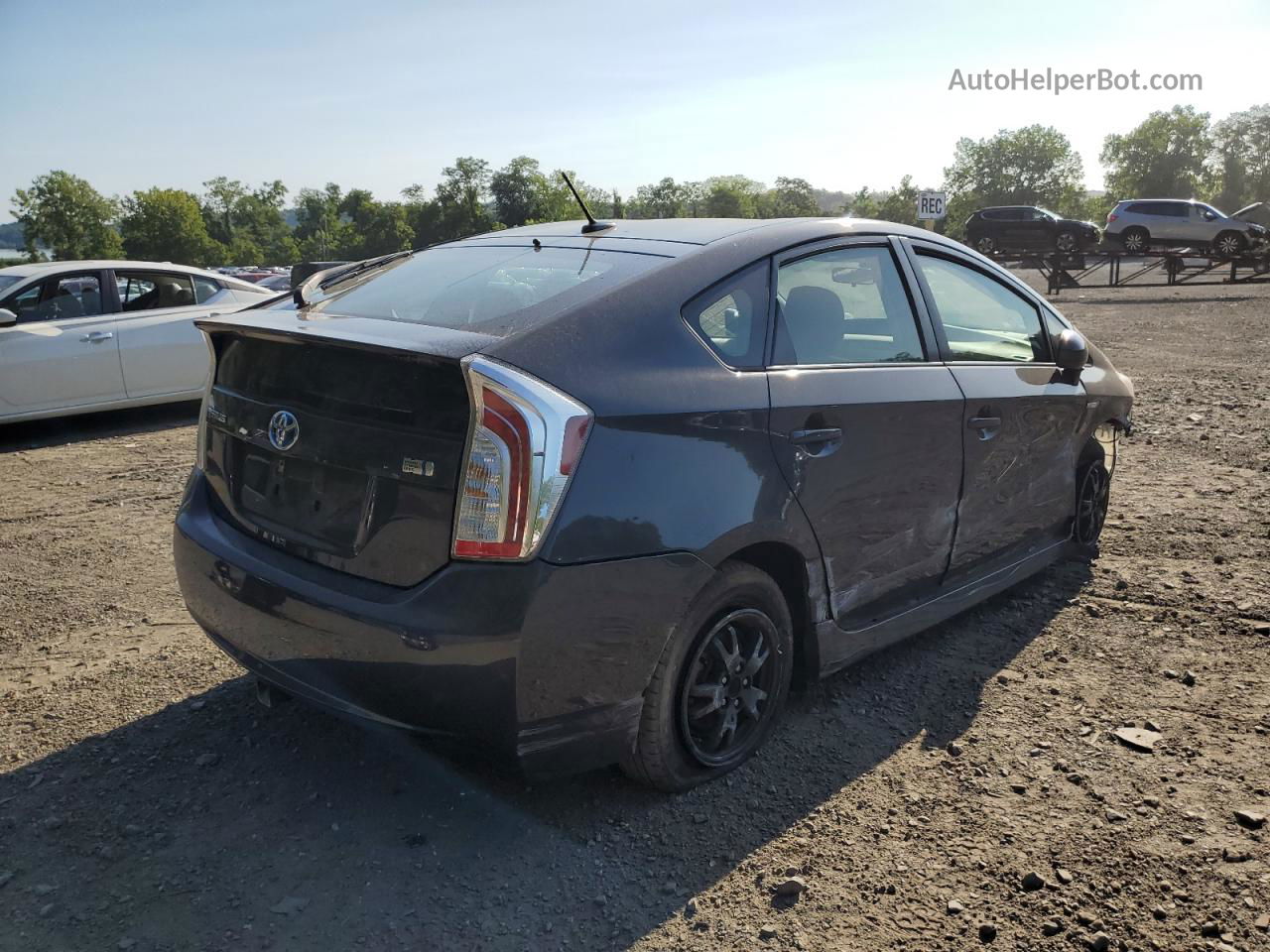 2012 Toyota Prius  Gray vin: JTDKN3DU2C1541882