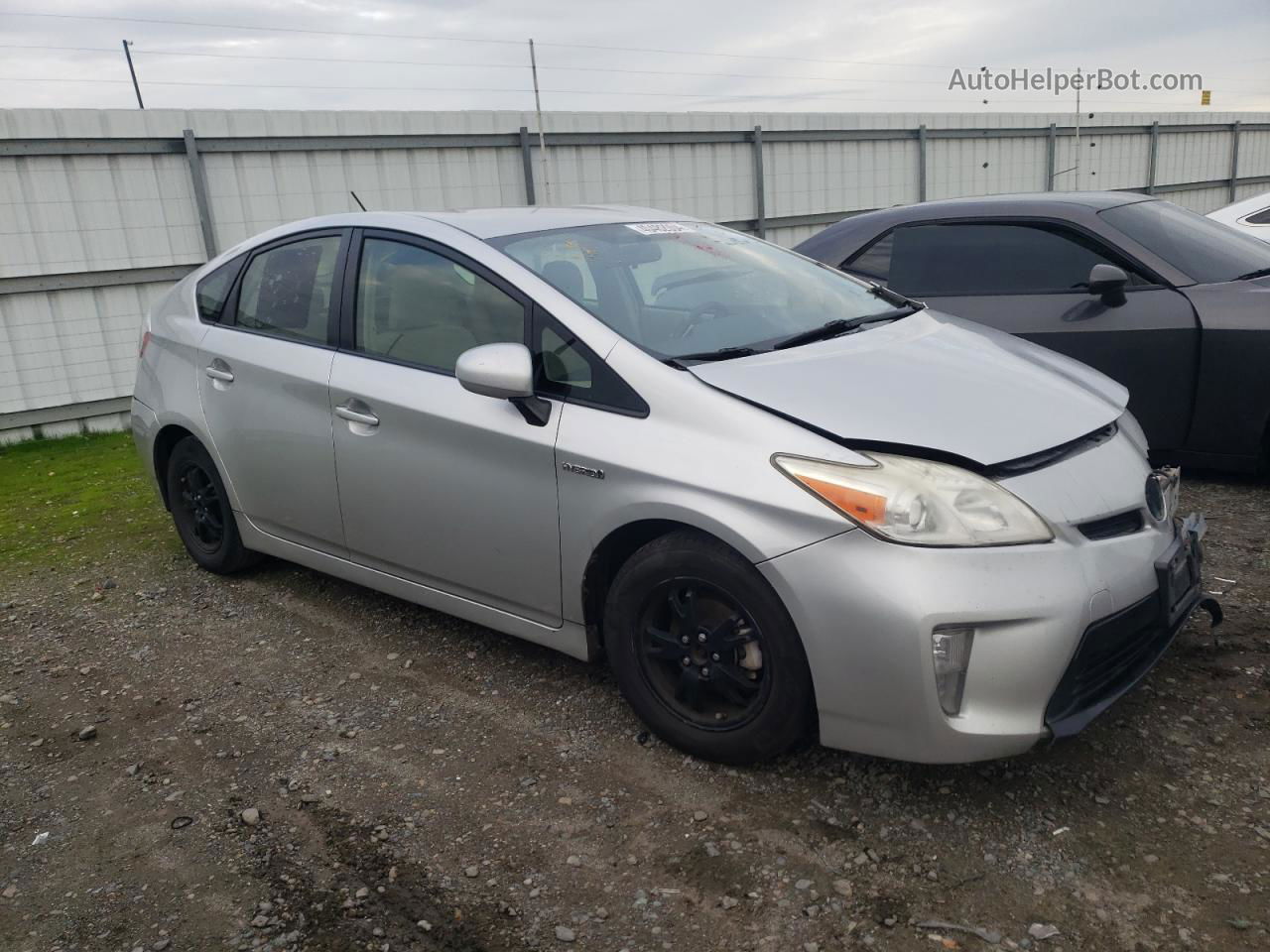 2012 Toyota Prius  Silver vin: JTDKN3DU2C1549397