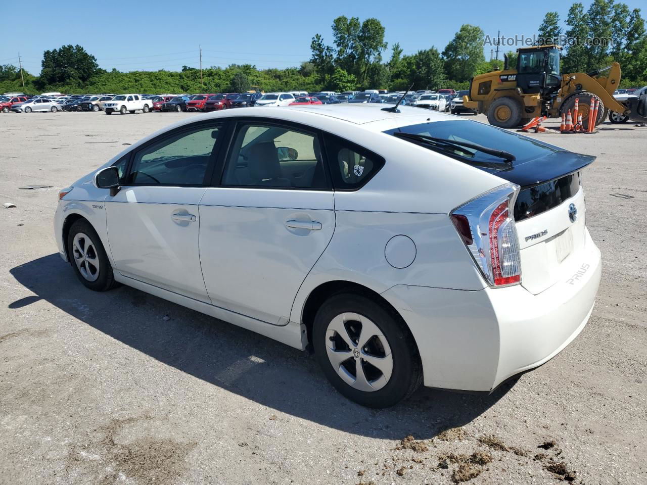 2012 Toyota Prius  White vin: JTDKN3DU2C5405213