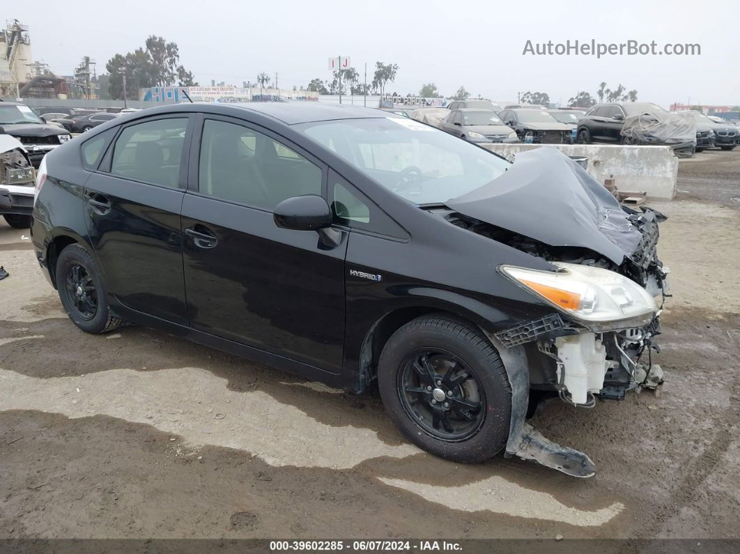 2012 Toyota Prius   Black vin: JTDKN3DU2C5434646