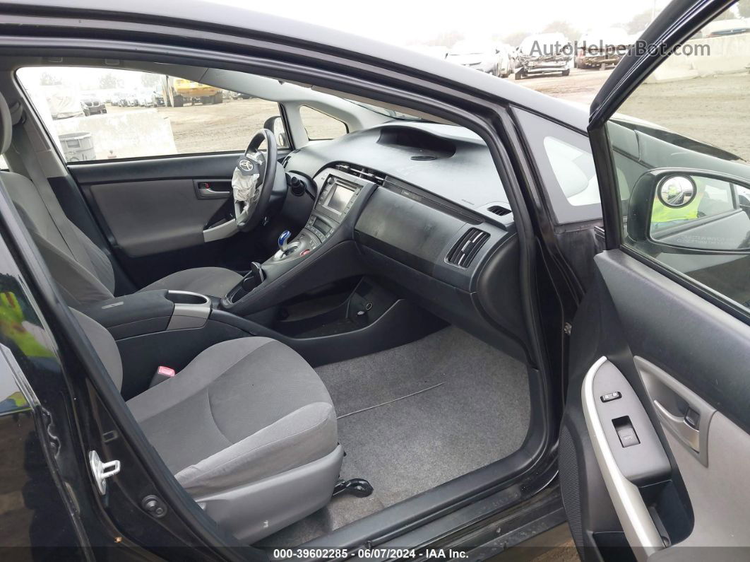 2012 Toyota Prius   Черный vin: JTDKN3DU2C5434646