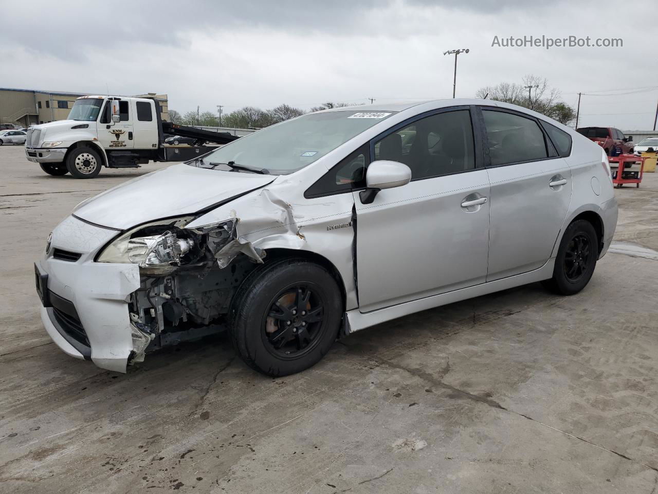 2012 Toyota Prius  Silver vin: JTDKN3DU2C5460289