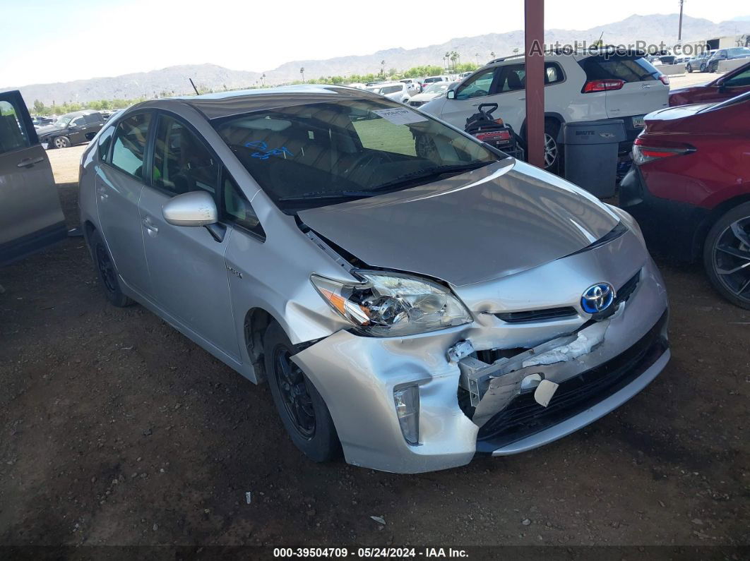 2012 Toyota Prius Two Silver vin: JTDKN3DU2C5518062