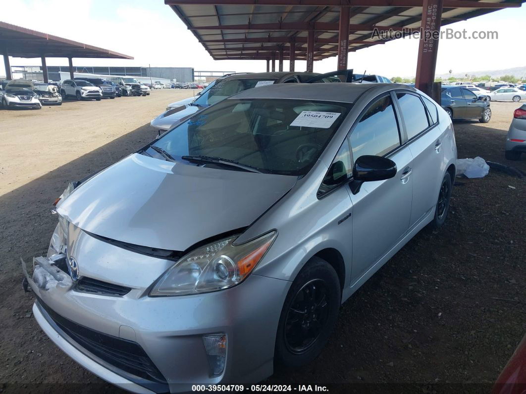 2012 Toyota Prius Two Silver vin: JTDKN3DU2C5518062