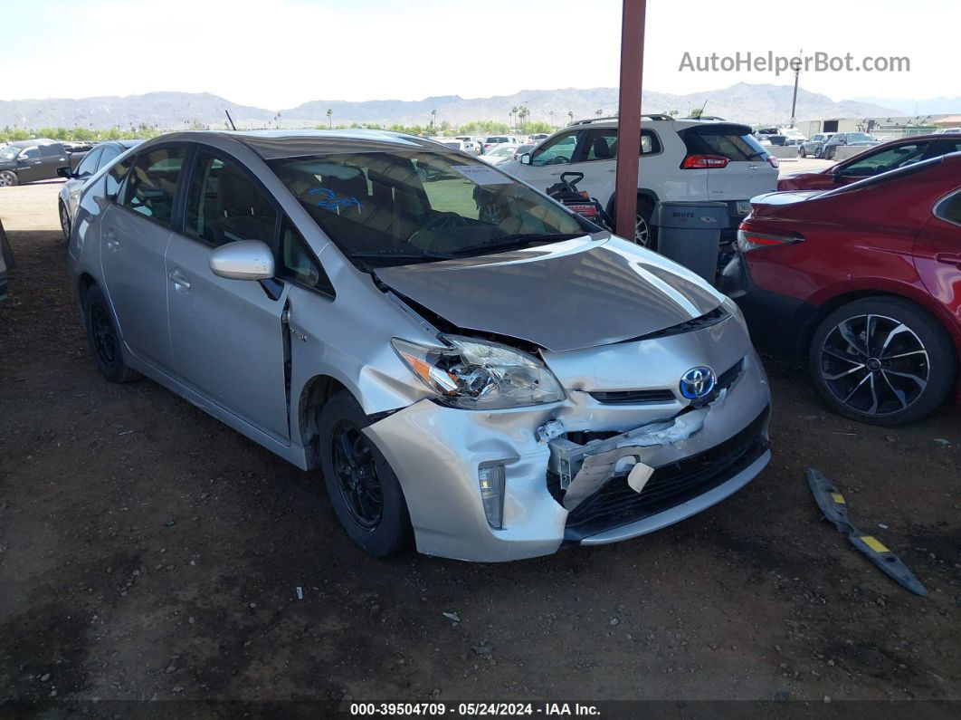 2012 Toyota Prius Two Silver vin: JTDKN3DU2C5518062