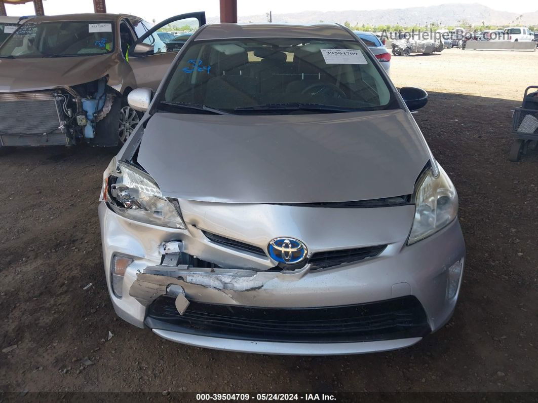 2012 Toyota Prius Two Silver vin: JTDKN3DU2C5518062