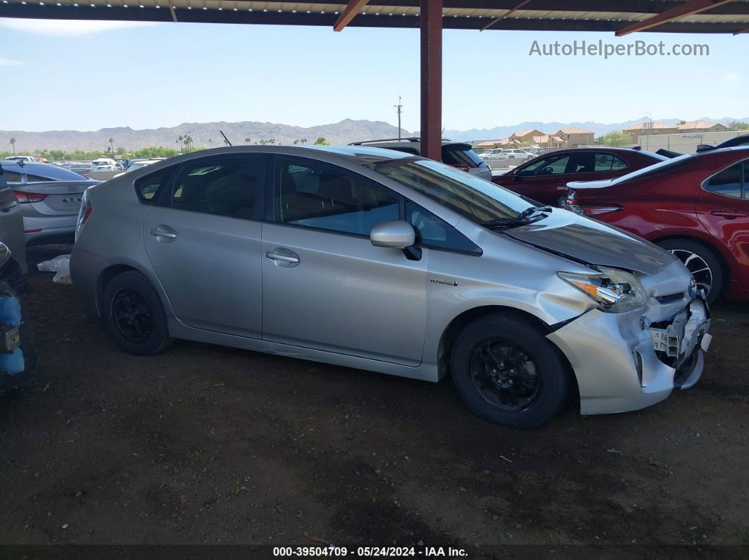 2012 Toyota Prius Two Silver vin: JTDKN3DU2C5518062