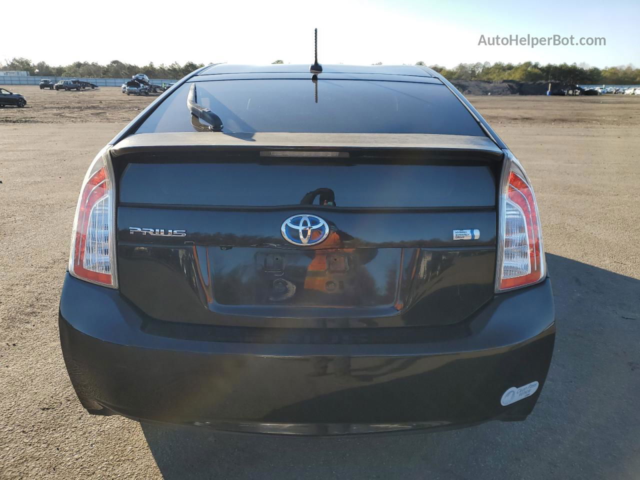 2012 Toyota Prius  Black vin: JTDKN3DU2C5518627