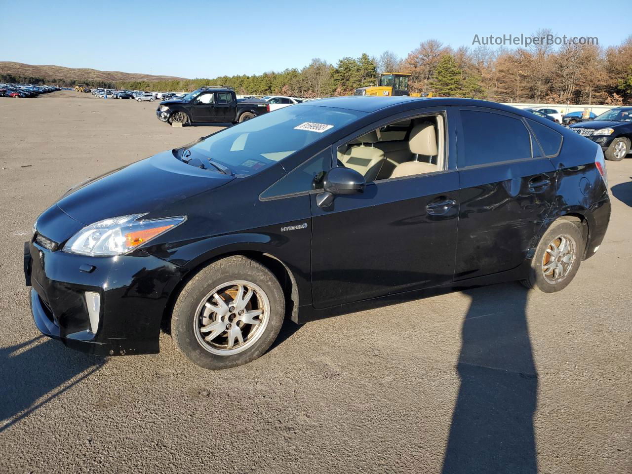 2012 Toyota Prius  Черный vin: JTDKN3DU2C5518627