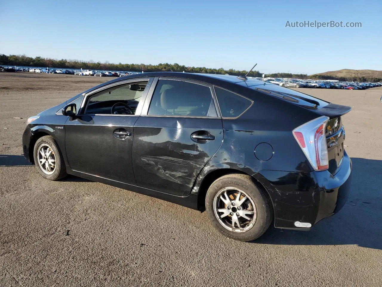 2012 Toyota Prius  Black vin: JTDKN3DU2C5518627