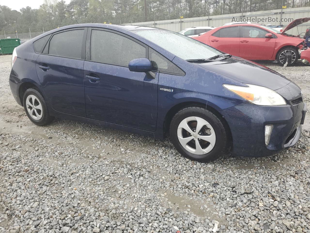 2013 Toyota Prius  Blue vin: JTDKN3DU2D0342970