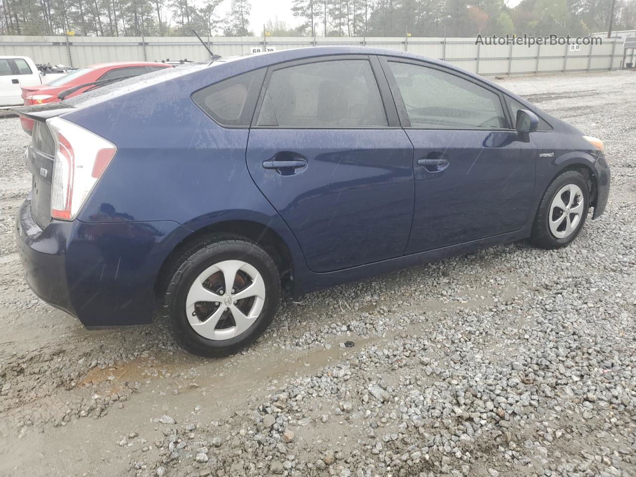 2013 Toyota Prius  Синий vin: JTDKN3DU2D0342970