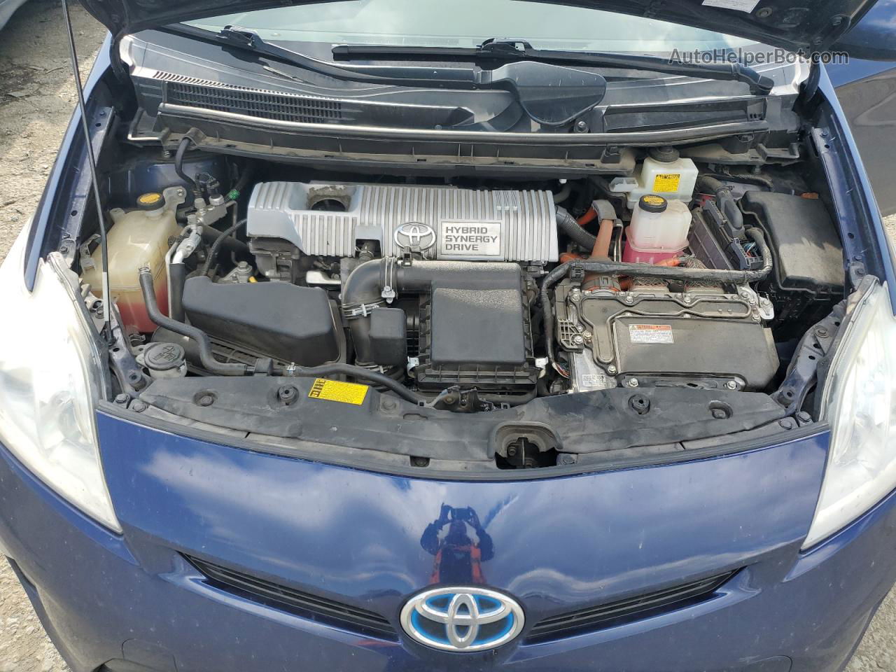 2013 Toyota Prius  Blue vin: JTDKN3DU2D0354472