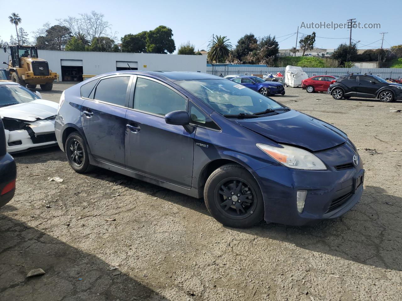 2013 Toyota Prius  Blue vin: JTDKN3DU2D0354472