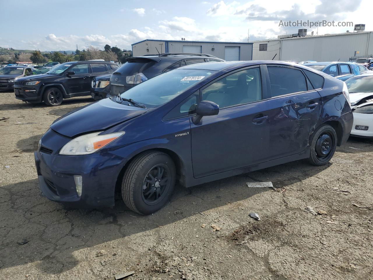 2013 Toyota Prius  Blue vin: JTDKN3DU2D0354472