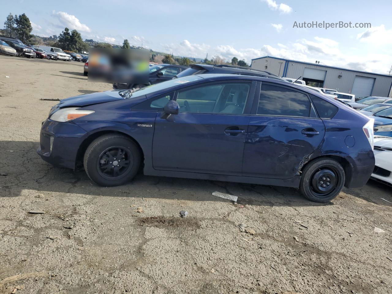 2013 Toyota Prius  Blue vin: JTDKN3DU2D0354472