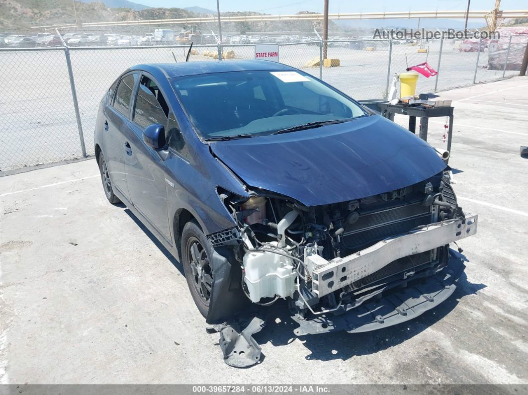 2013 Toyota Prius Two Blue vin: JTDKN3DU2D1658430